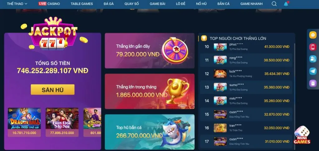 Thưởng nạp lại hàng ngày Tin88